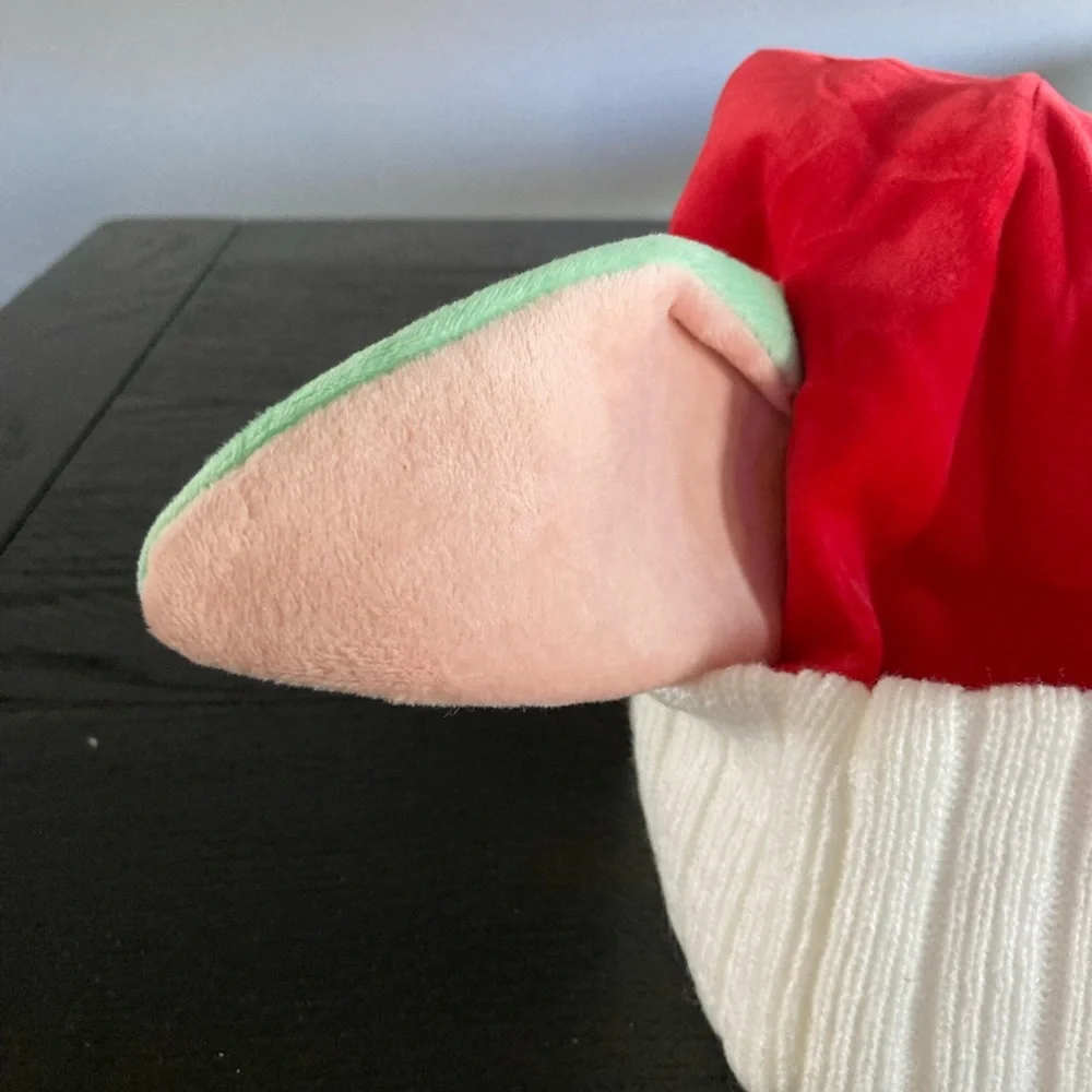 Disney Star Wars Red and White Holiday Plush Hat with Ears